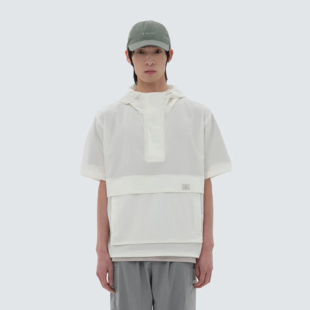 髮根 連帽衫 短袖 風褸 Ivory (S24MURAN65)