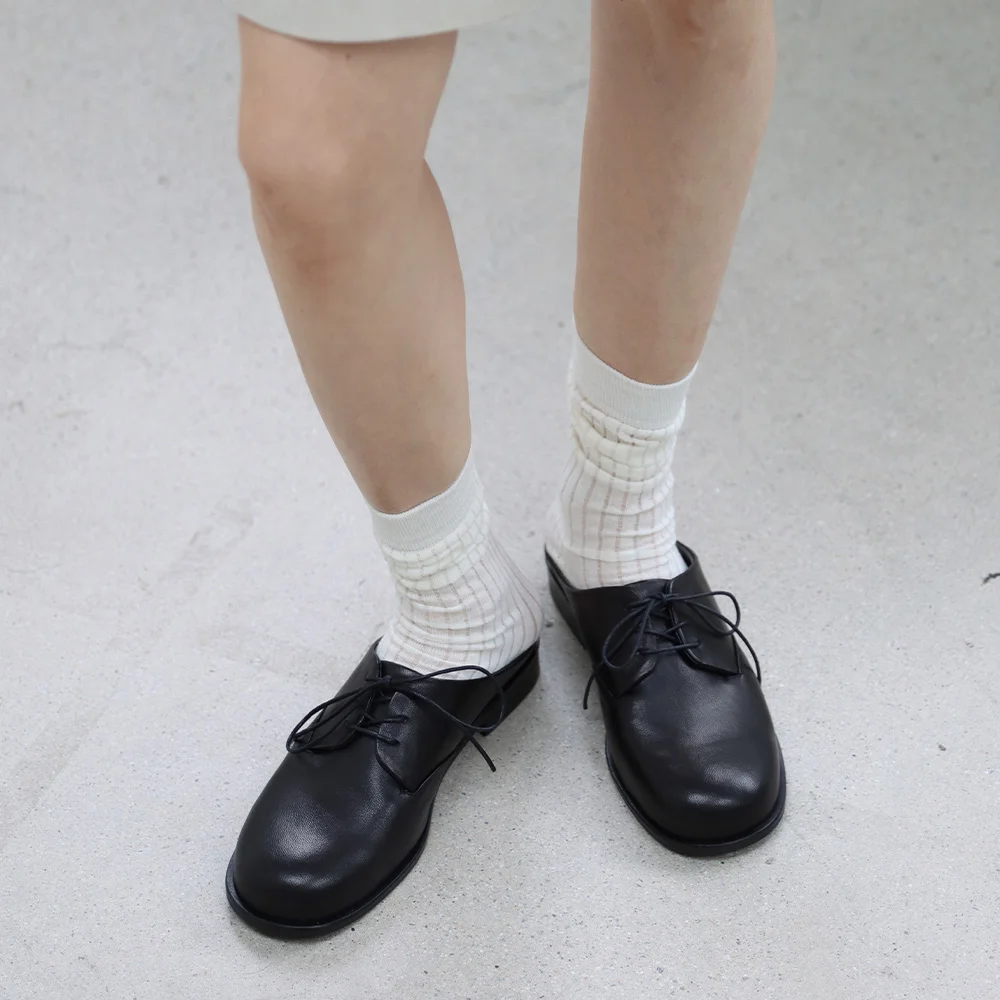 Open Back Derby Loafer_26509_black