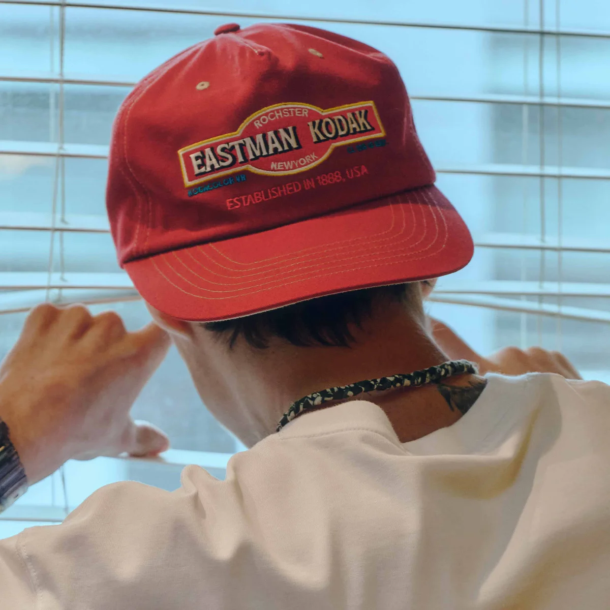 寬鬆版型 Trucker 帽 BURGUNDY