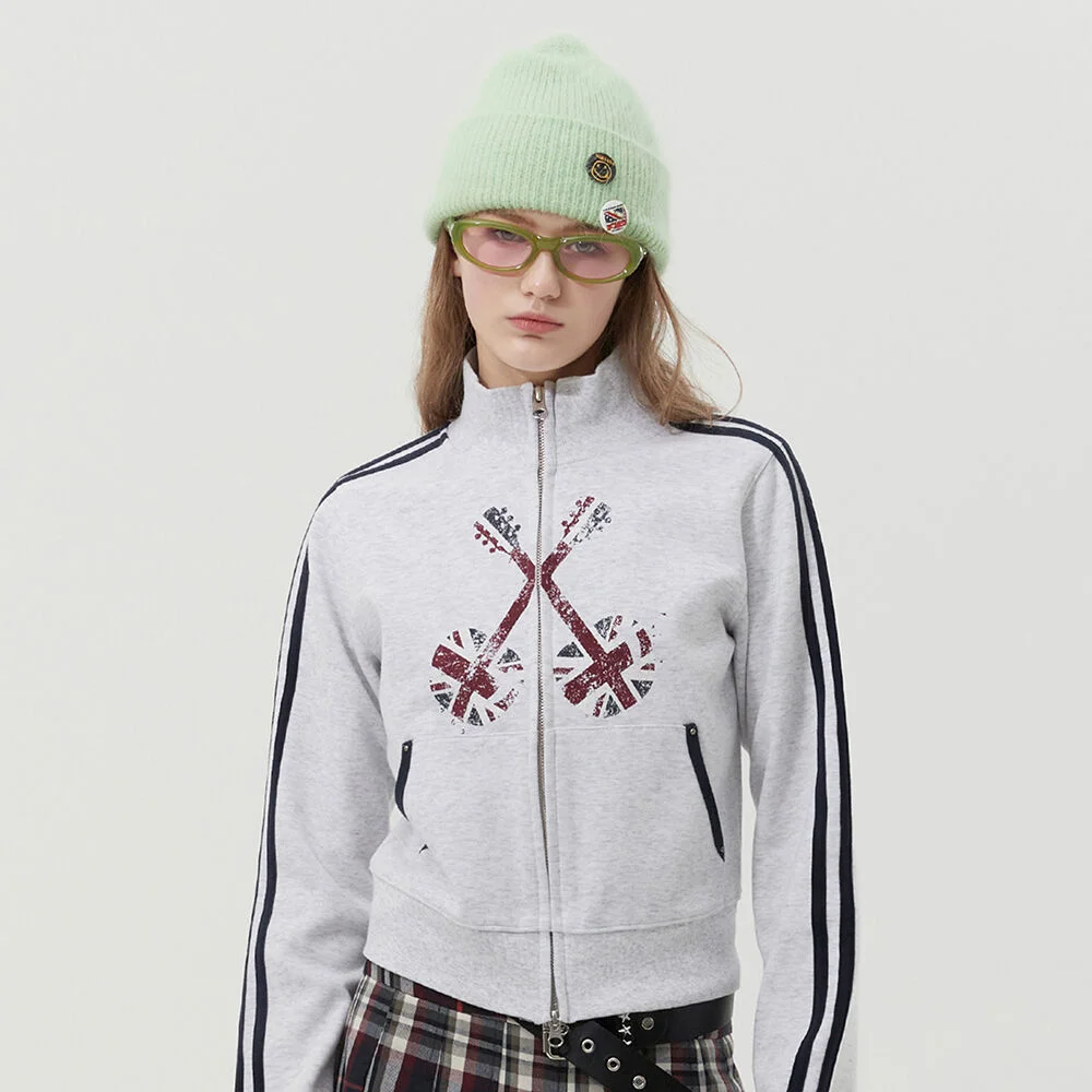 Union Jack 針織 拉鏈
