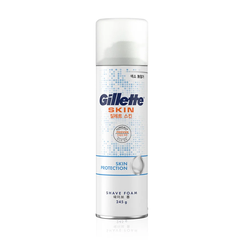 Gillette Skin Tech 剃鬚 泡棉 245g