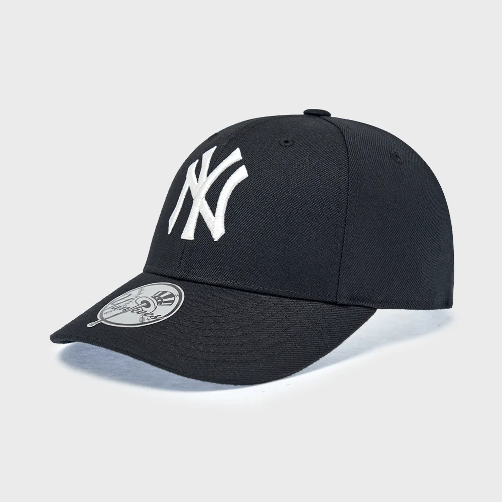 標誌款 補丁 Structure 棒球帽 NY (Black)