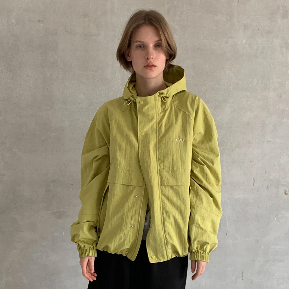Textured Wind Jacket (Lime)