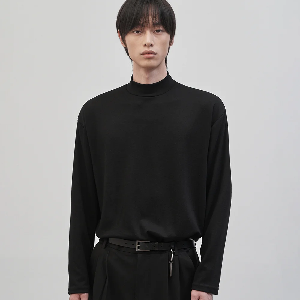 Rested 半 寬鬆版型 半高領 針織衫