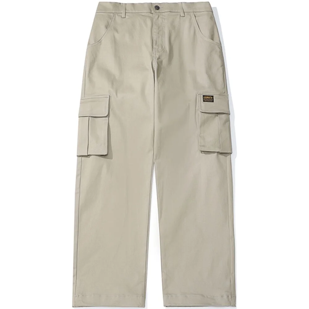 M-LABEL CP MULTI POCKET LOOSE-FIT PANTS 經典米色