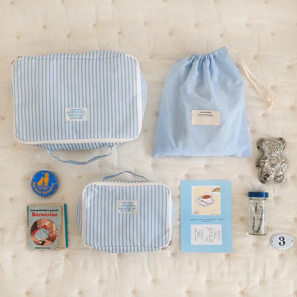 旅行收納袋 Salty Stripe 2set