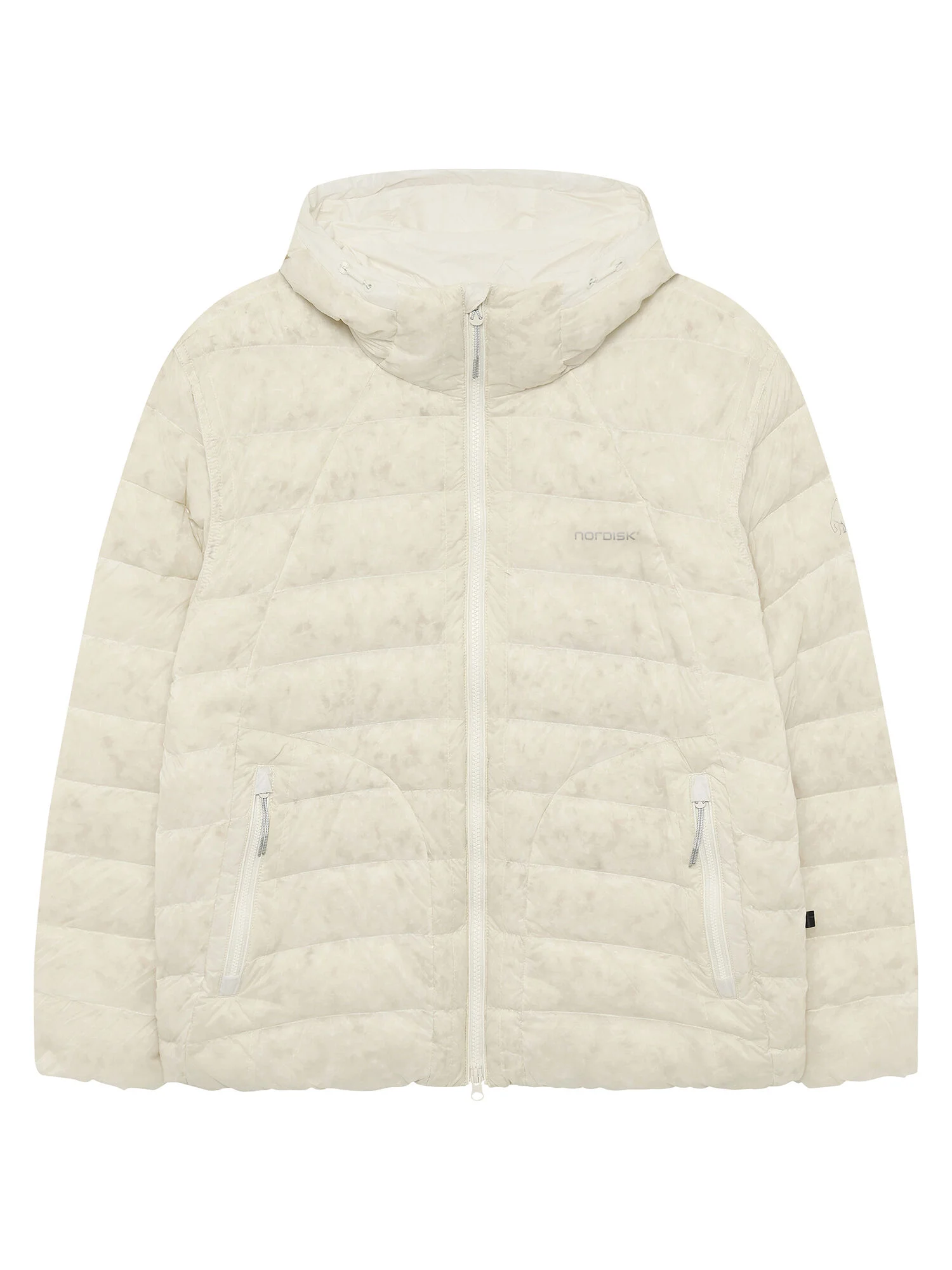 Rocky 淺 水晶羽絨 連帽衫 夾克 - U_Off White_OUW26571W3