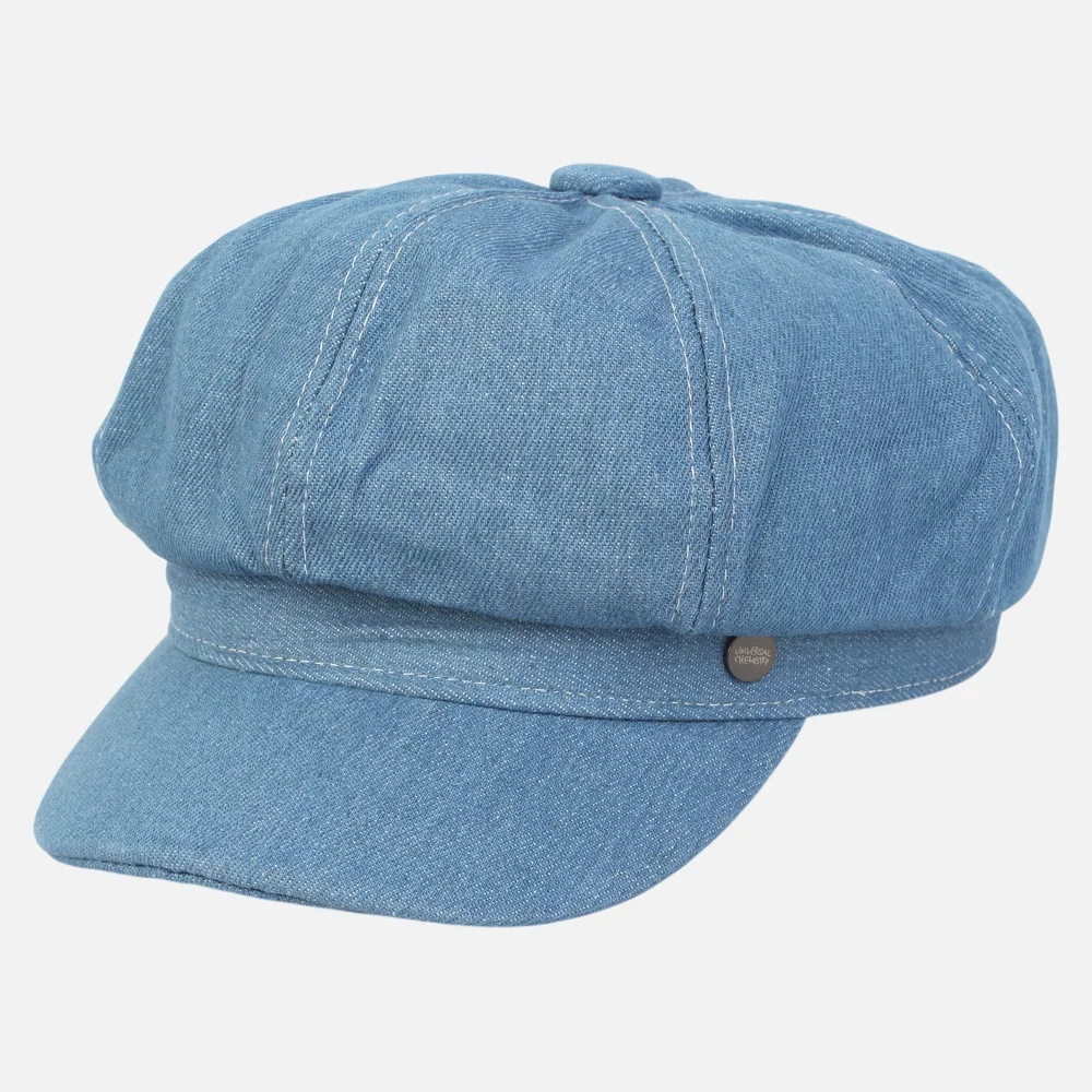 Light Denim Logo Newsboy Cap 報童帽