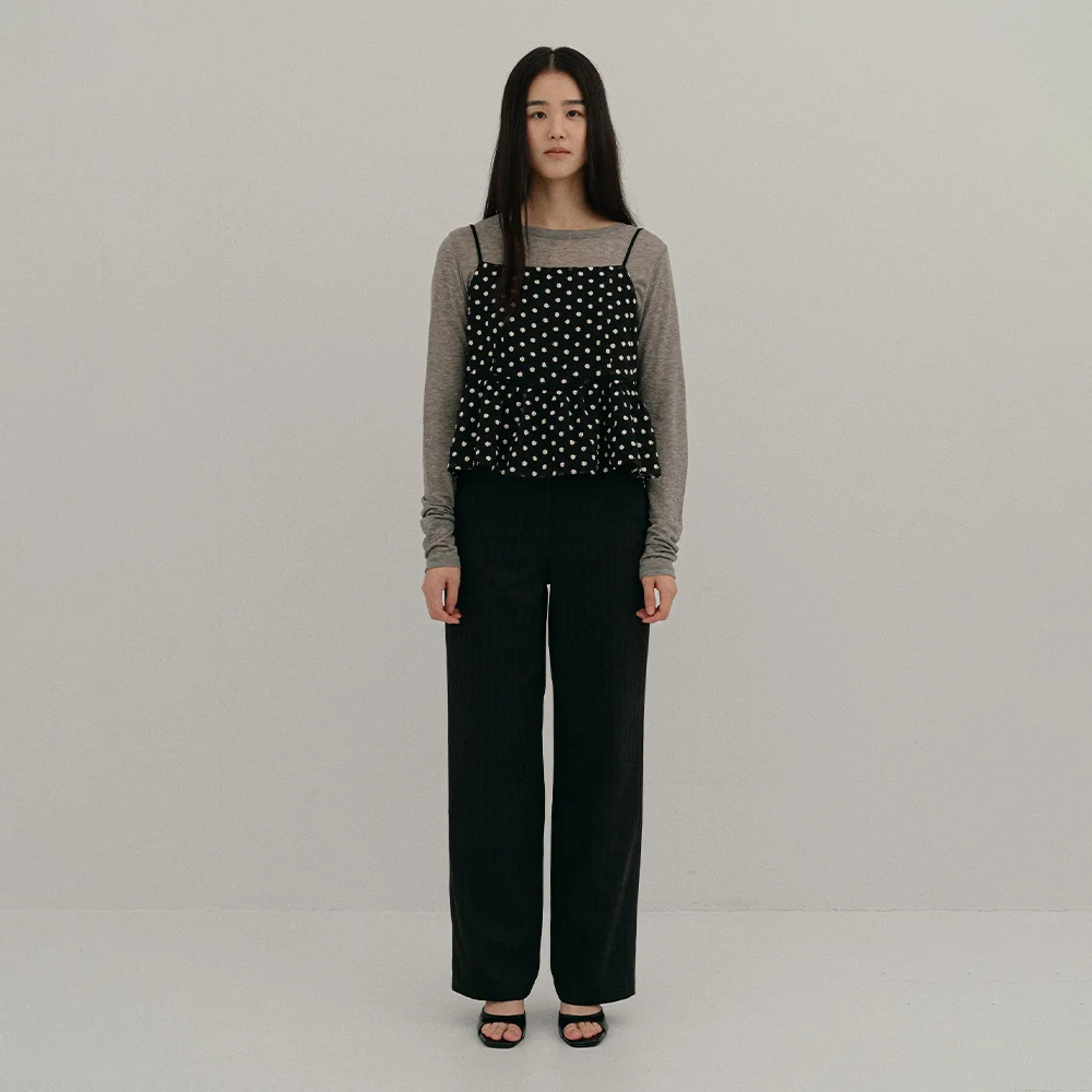 SAINT PANTS (BLACK)