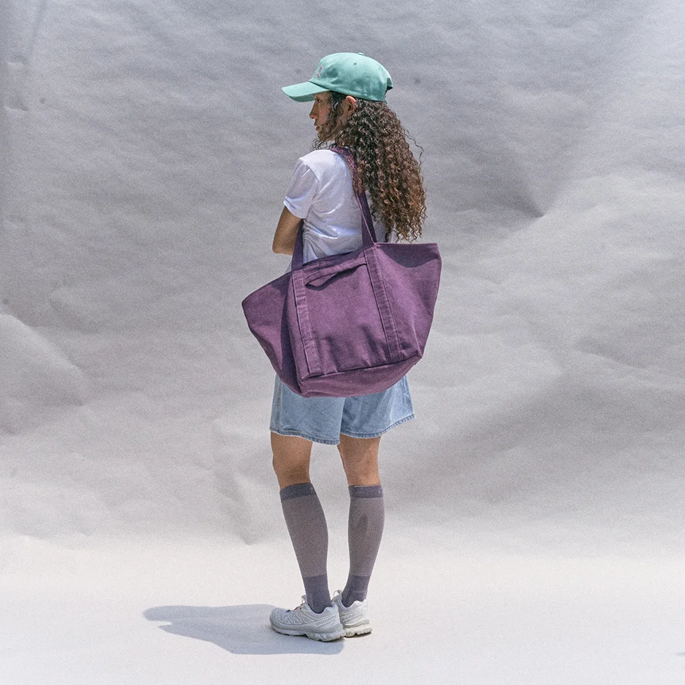 Big Canvas Bag (Purple)