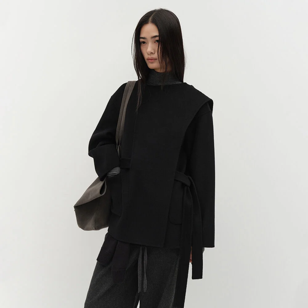 HANDMADE MUFFLER COAT