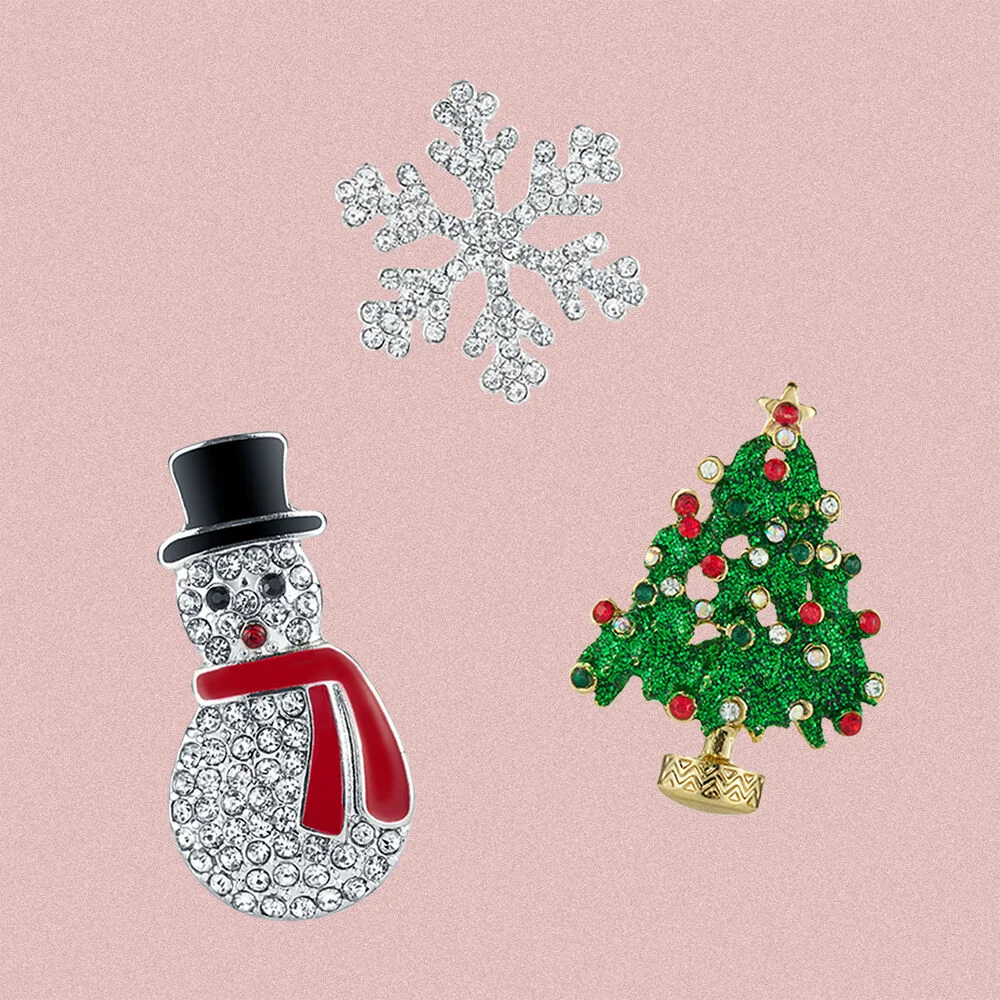 CHRISTMAS BROOCH SET BR002