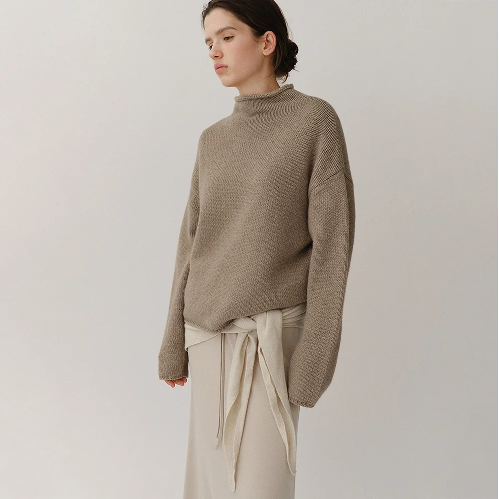 Paloma Turtleneck Olive Brume
