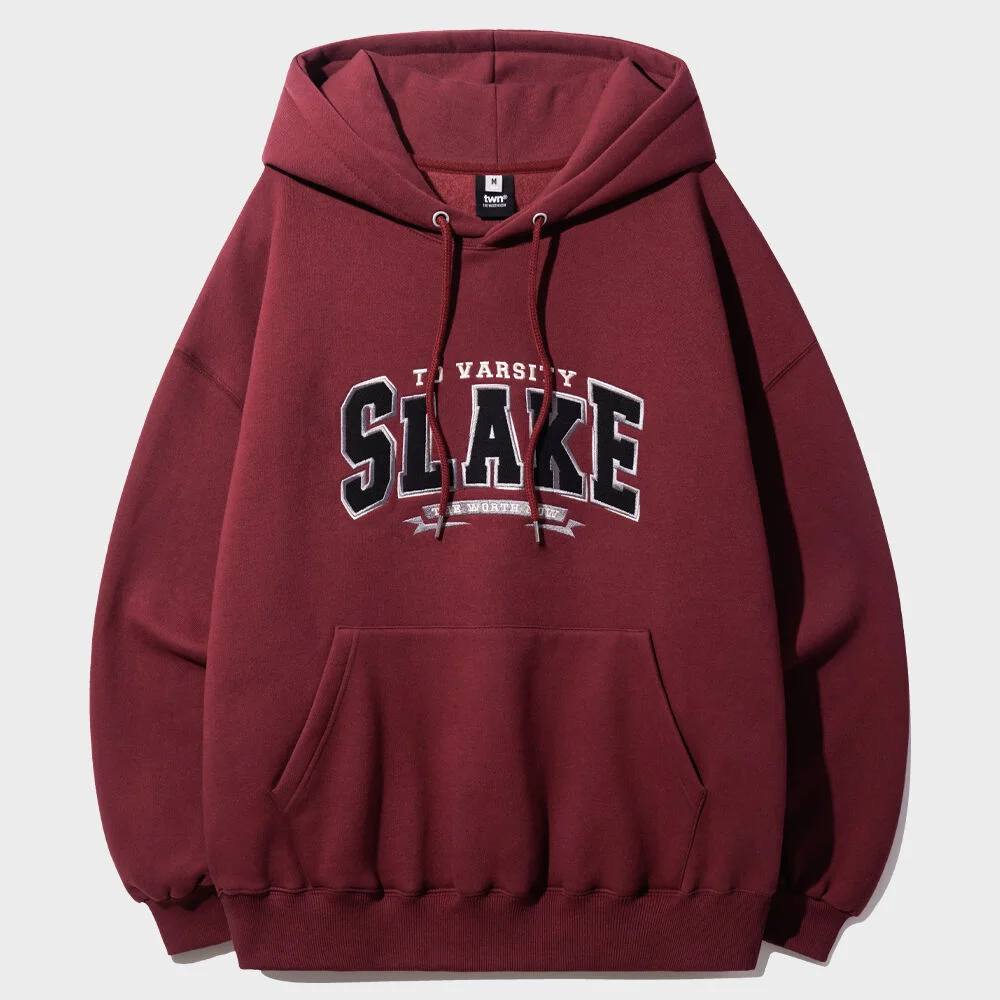 Slake 連帽衫 酒紅色 HHHD3397