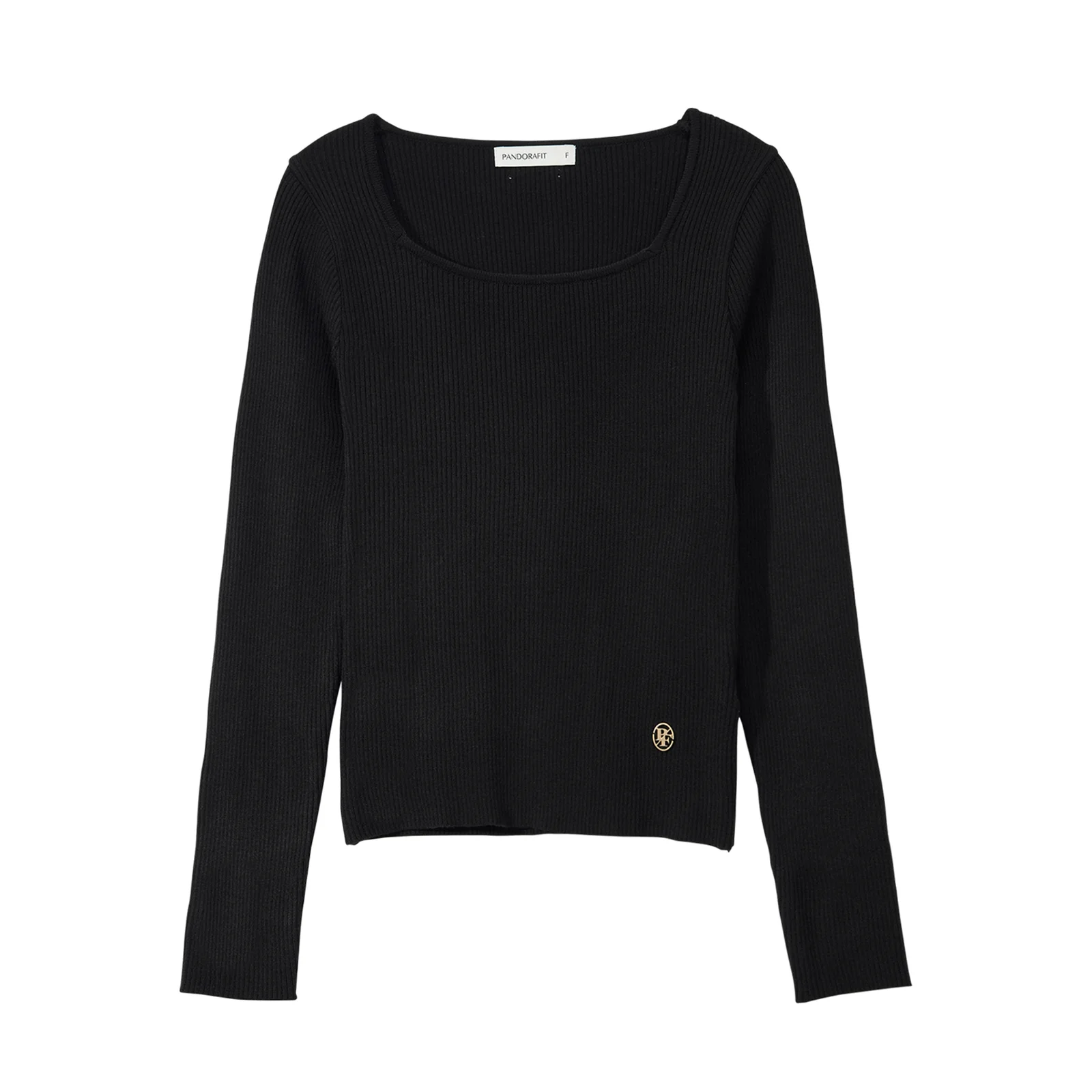 Wearable Sqaure Knit (black)