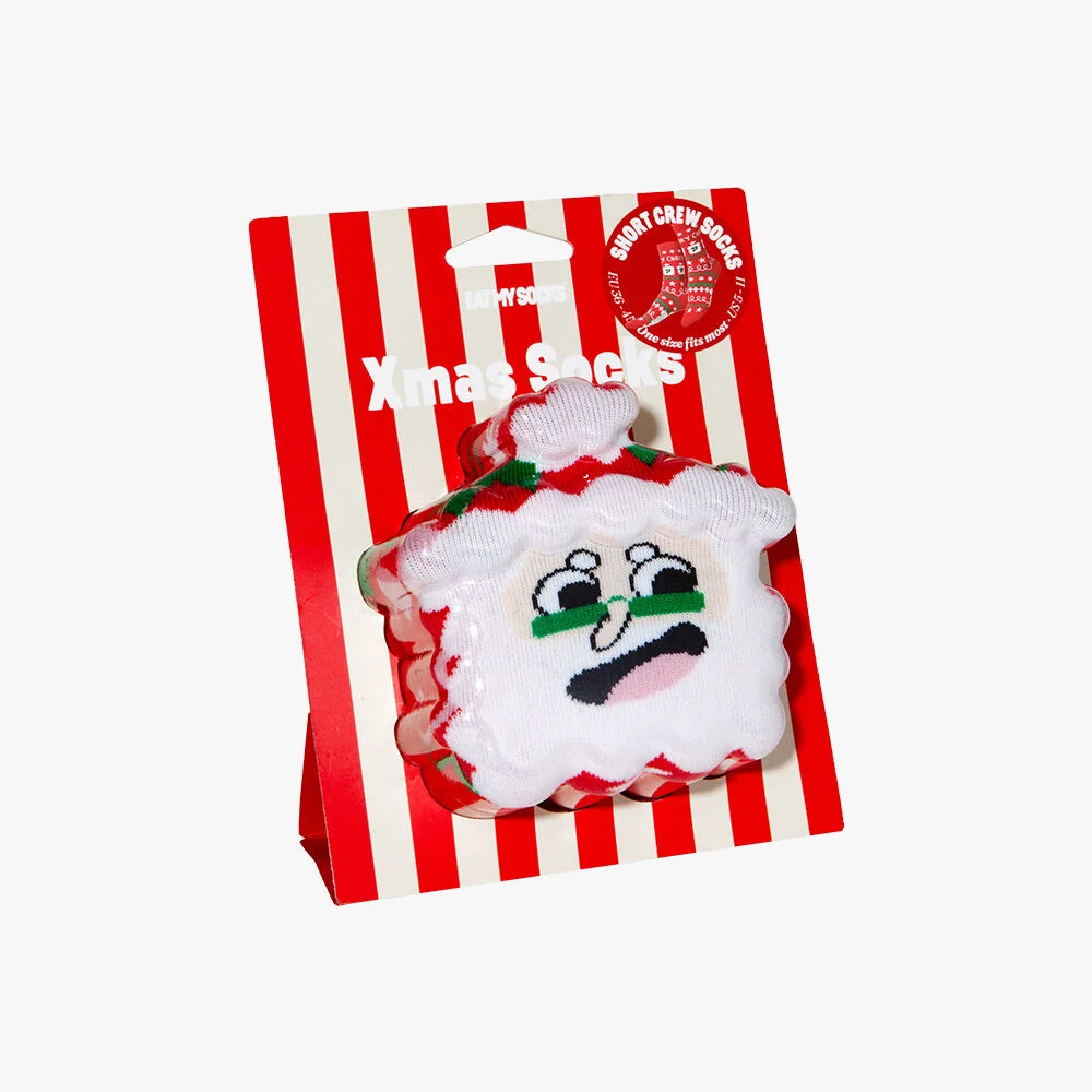 Eat My Socks 3D Xmas Santa 聖誕節 聖誕老人 襪 襪