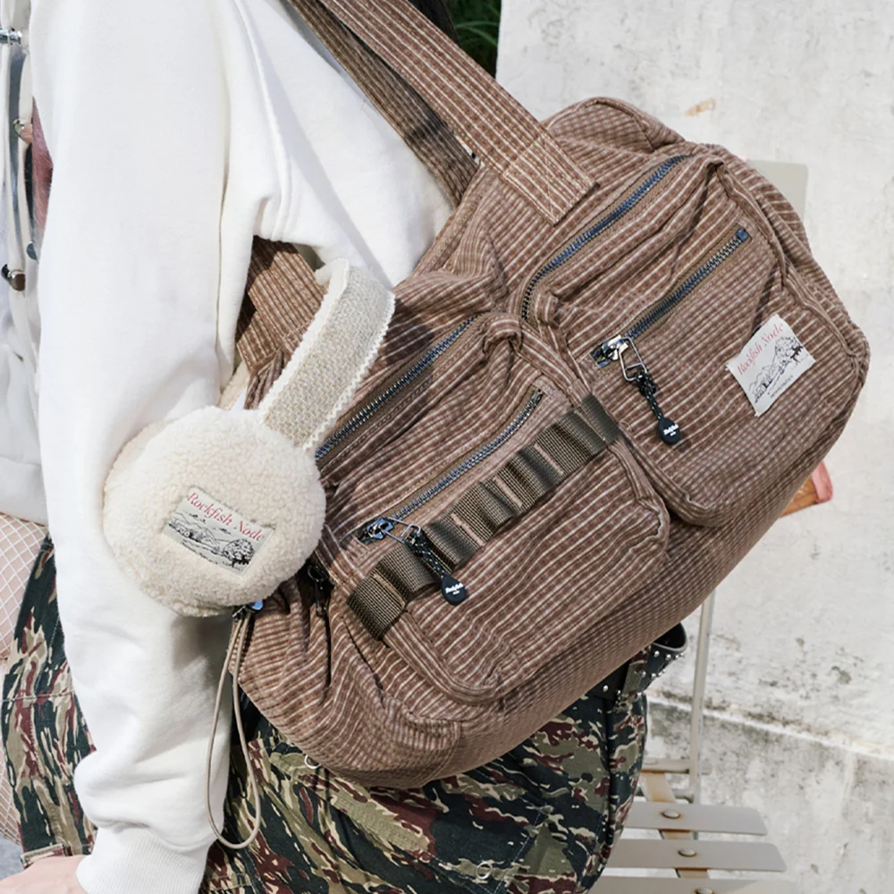 CHECK BOWLING BAG - 2 colors