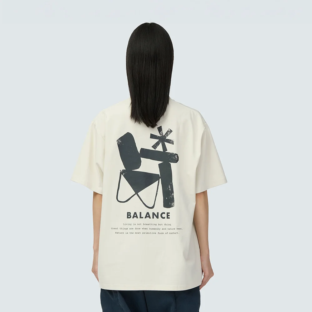 Elemental Balance 圖案 短袖 T恤 Ivory (S26FUBTS40)