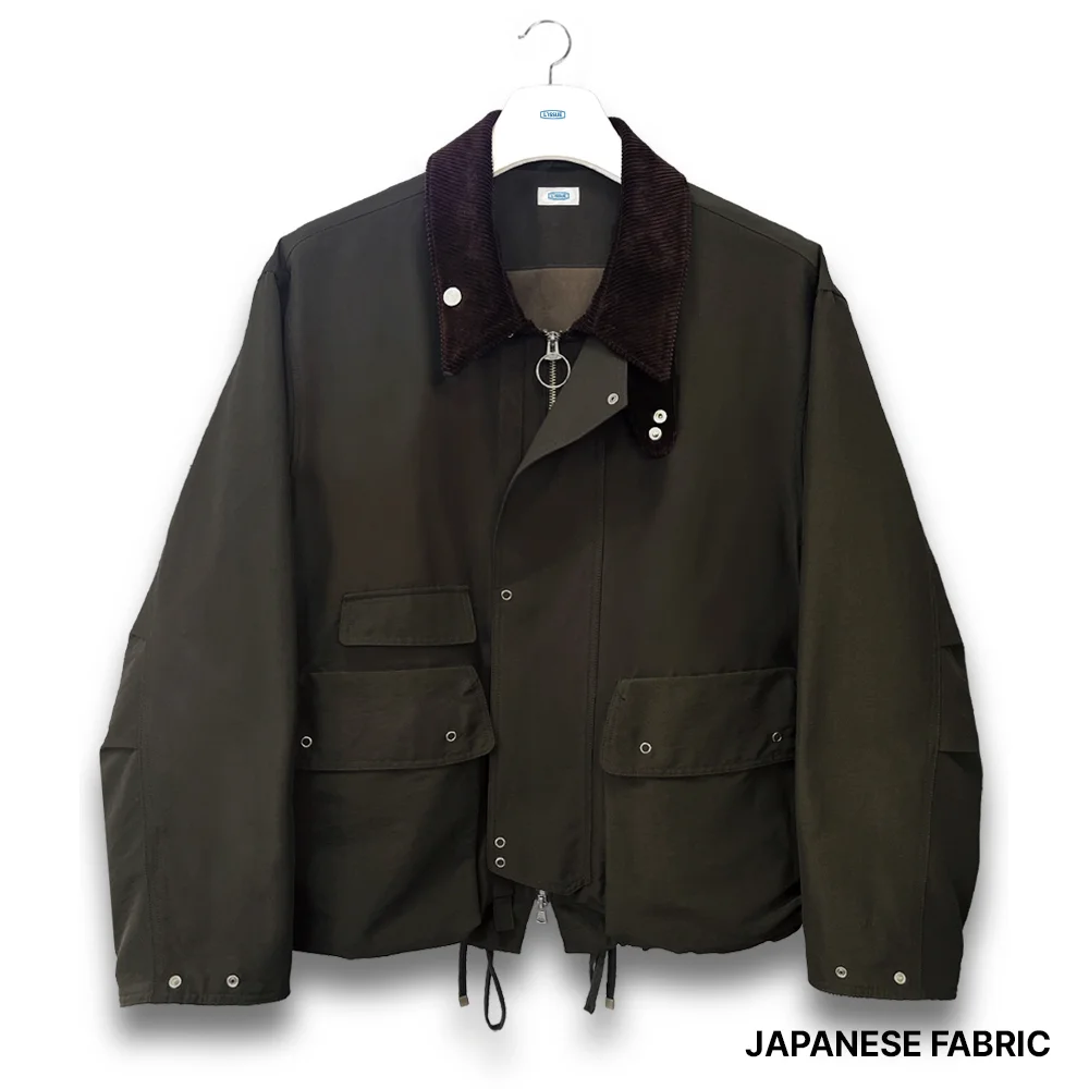 Fisherman 60/40 Utility Jacket (Dark olive green)