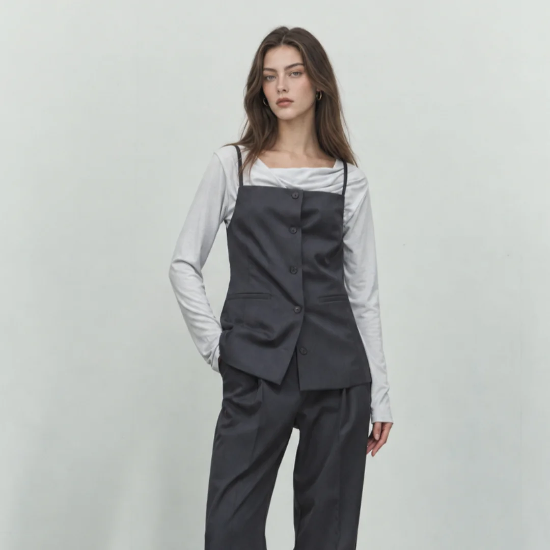 LEA Bustier (Charcoal)