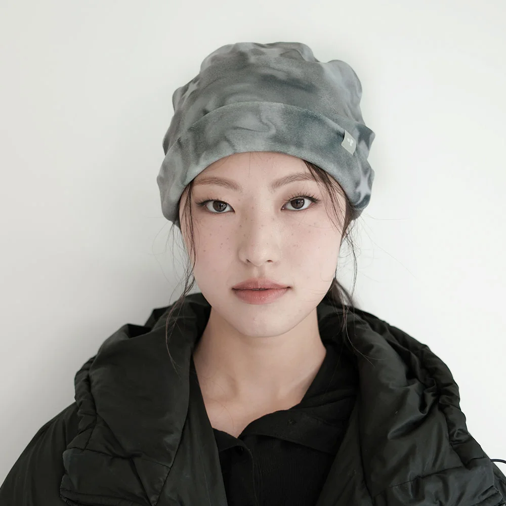 Starry beanie - Khaki gray