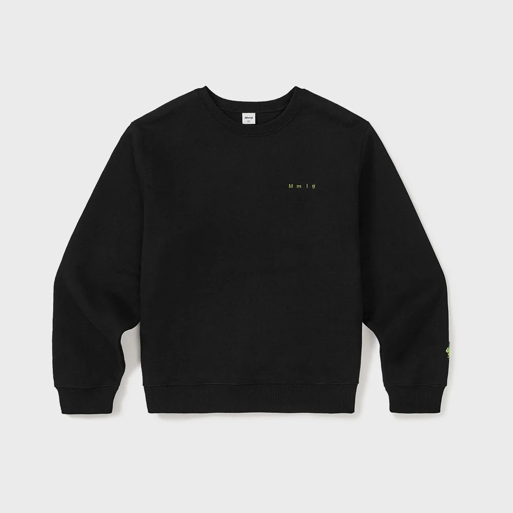 WE MMLG LOGO SWEAT (SQUID BLACK)
