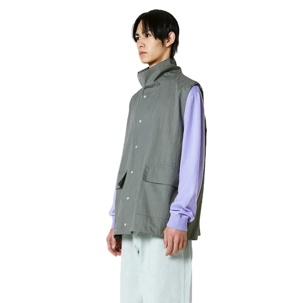 LAYERED VEST GREY