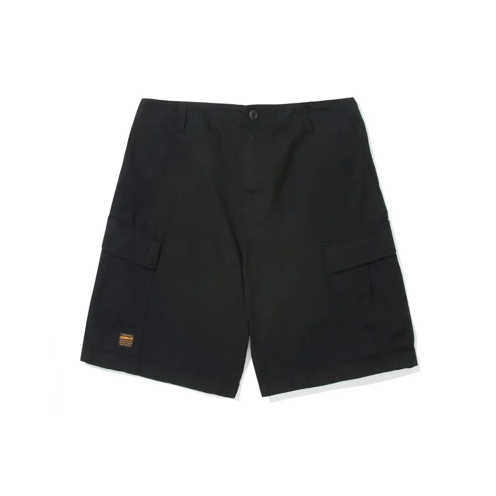 M-LABEL LOOSE-FIT RIBSTOP POCKET SHORTS PANTS 黑色