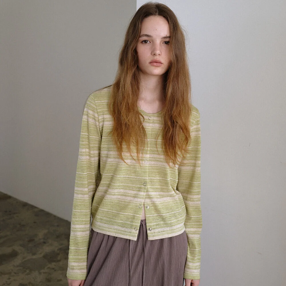 Our Cardigan (Lime)