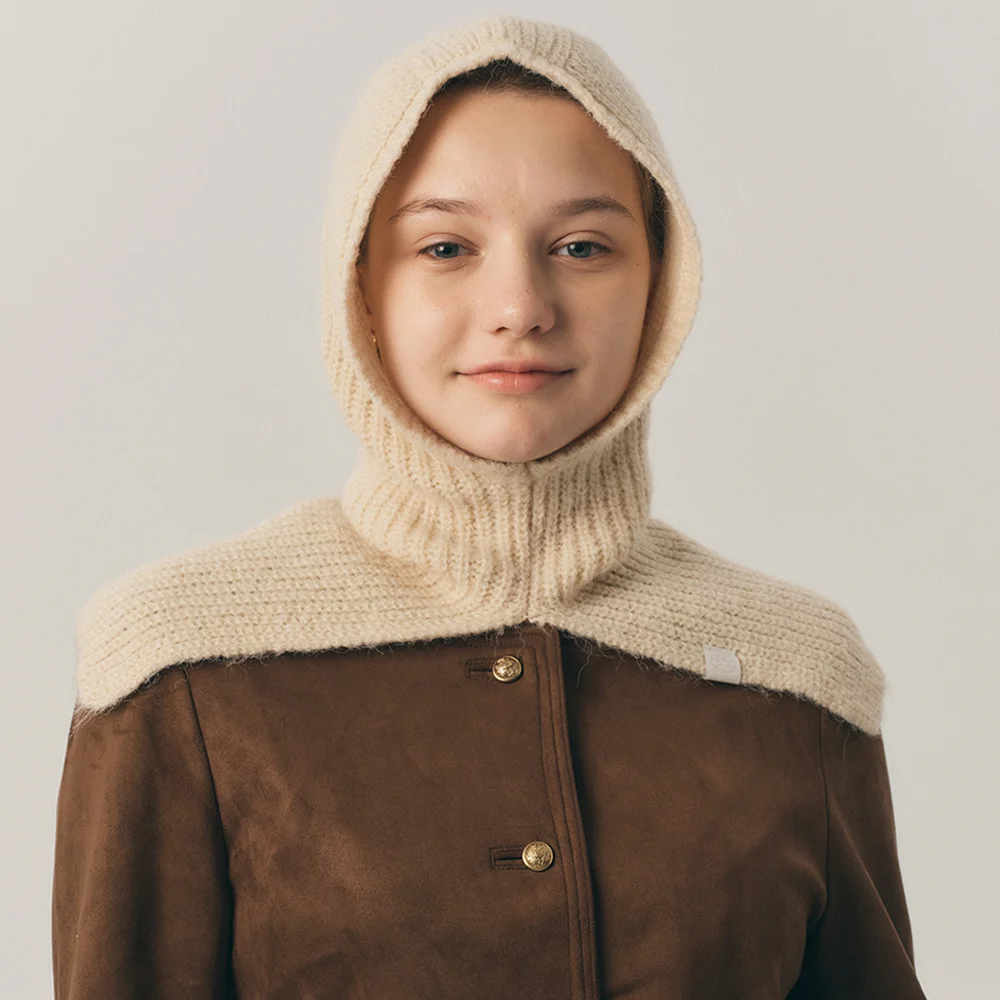 Cape knit balaclava_8color