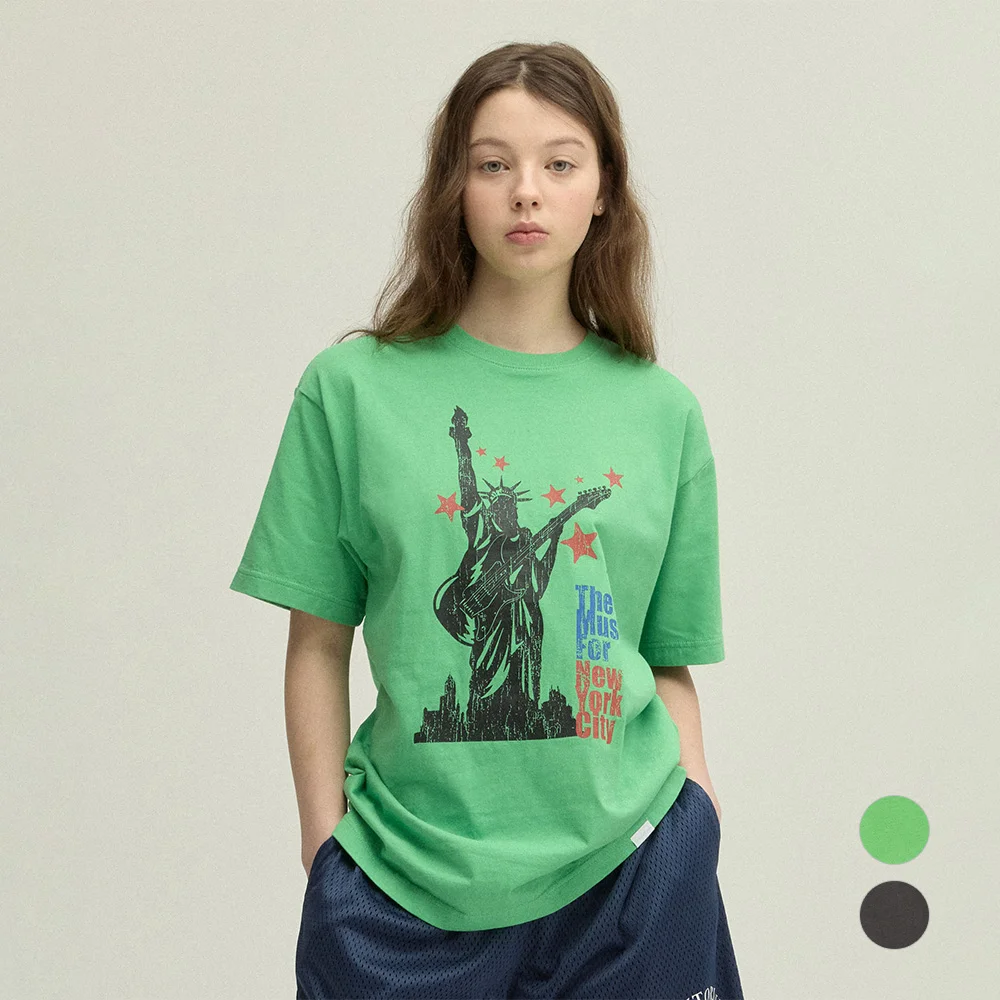 Liberty Music NYC T恤_2color