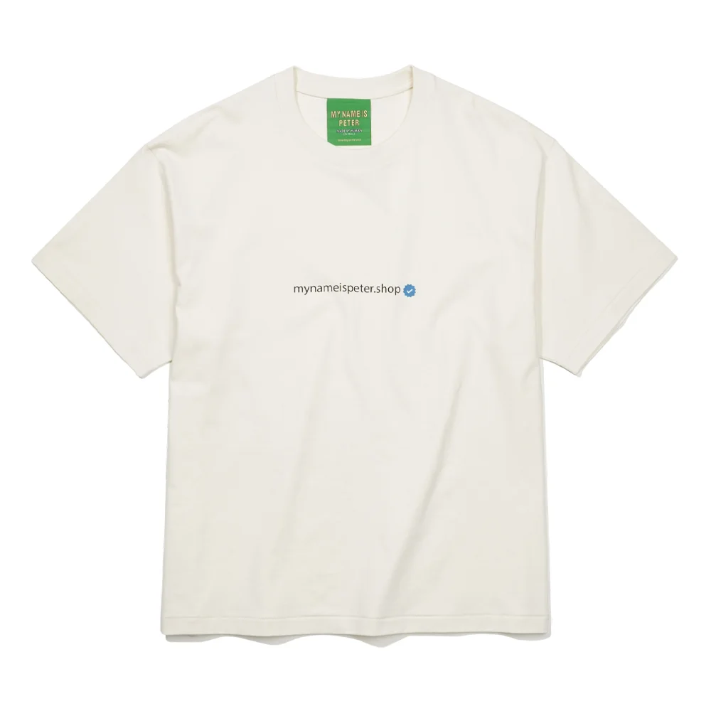 PETER.SHOP T-SHIRTS - WHITE