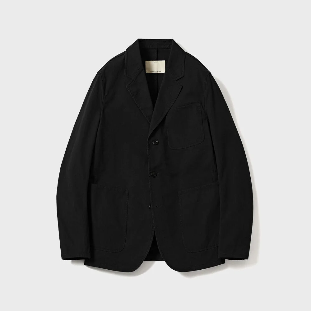 Washed Sports Jacket_Black