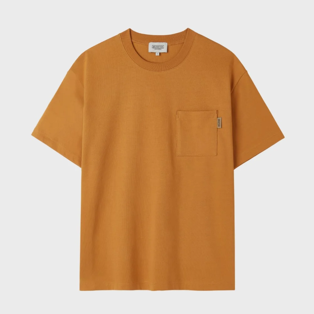 POCKET HALF SLEEVE T-SHIRT - ORANGE (P253UTS410)