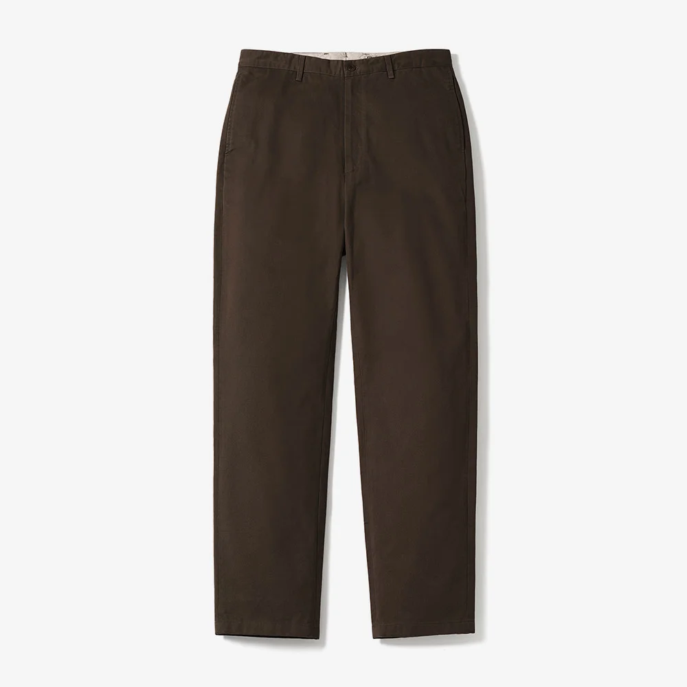 Washed Tapered Pants (Camel Brown)