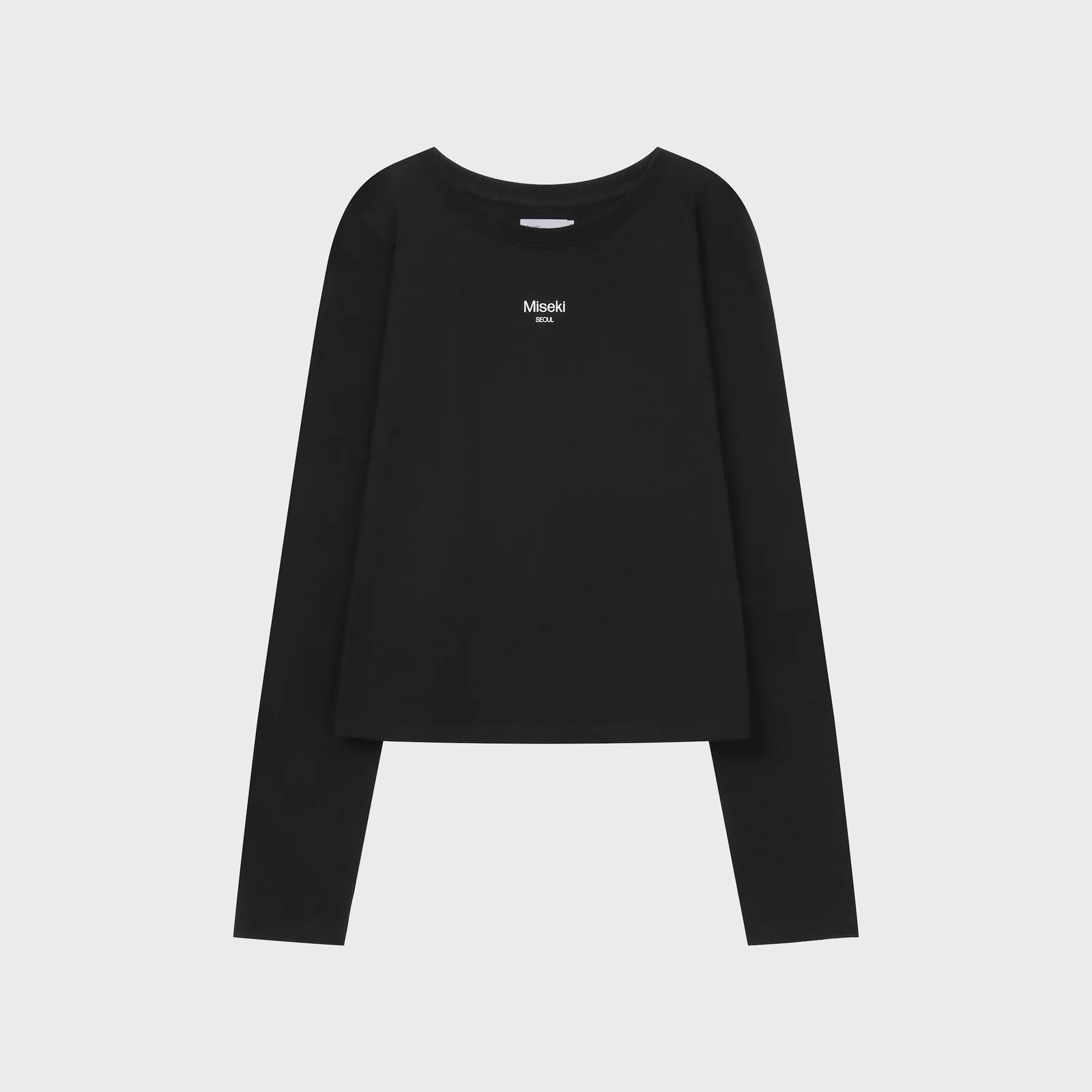 Mini logo long sleeves BLACK