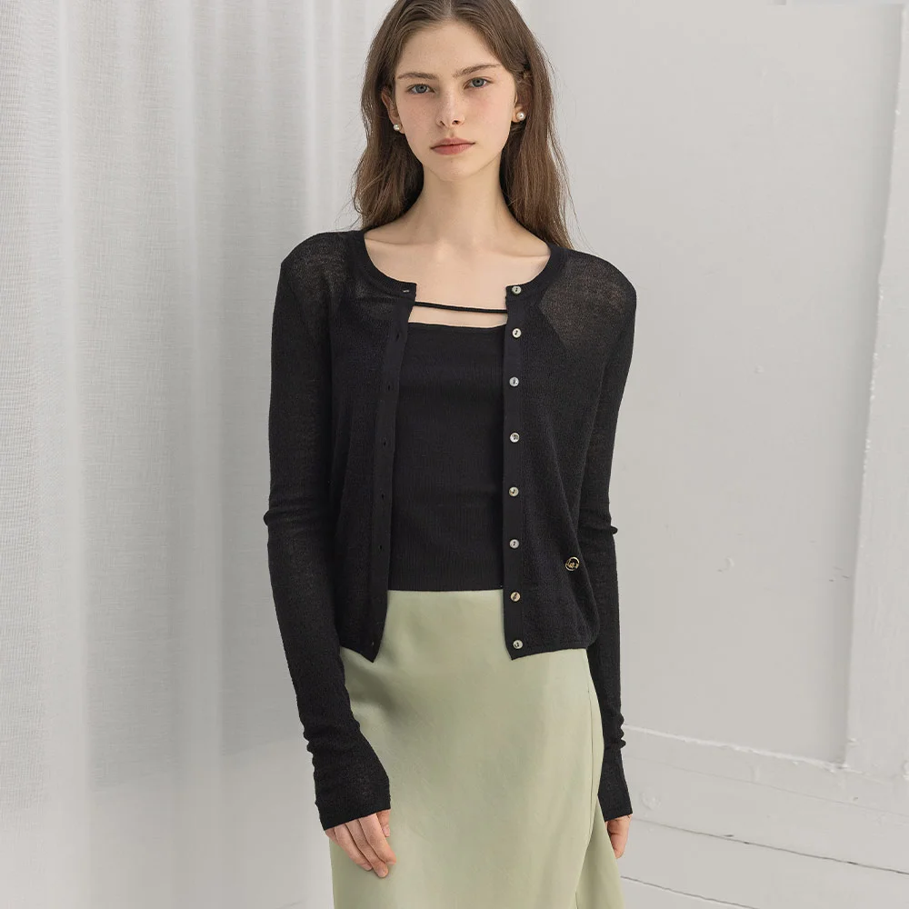Tencel String Knit Top