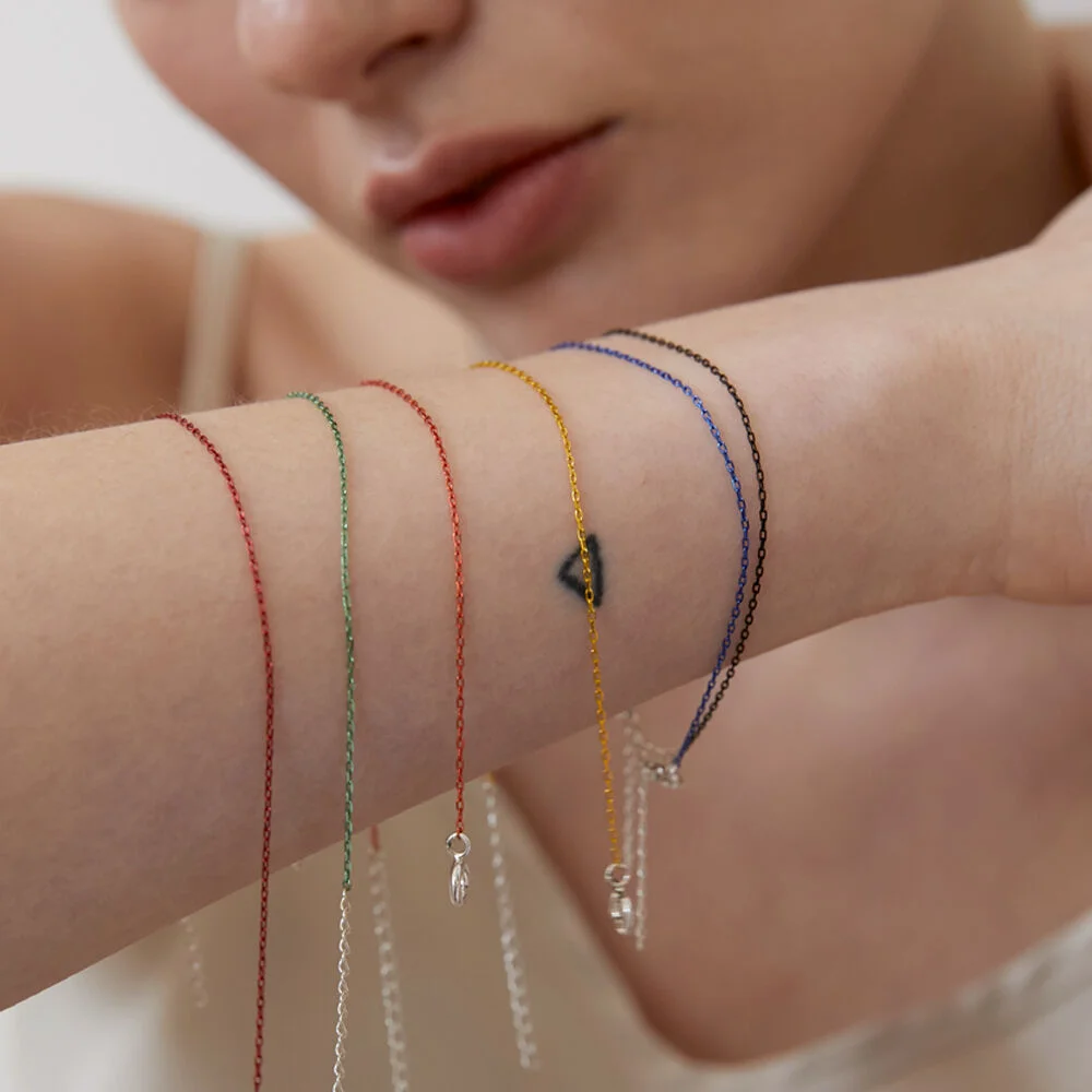 Color chain bracelet