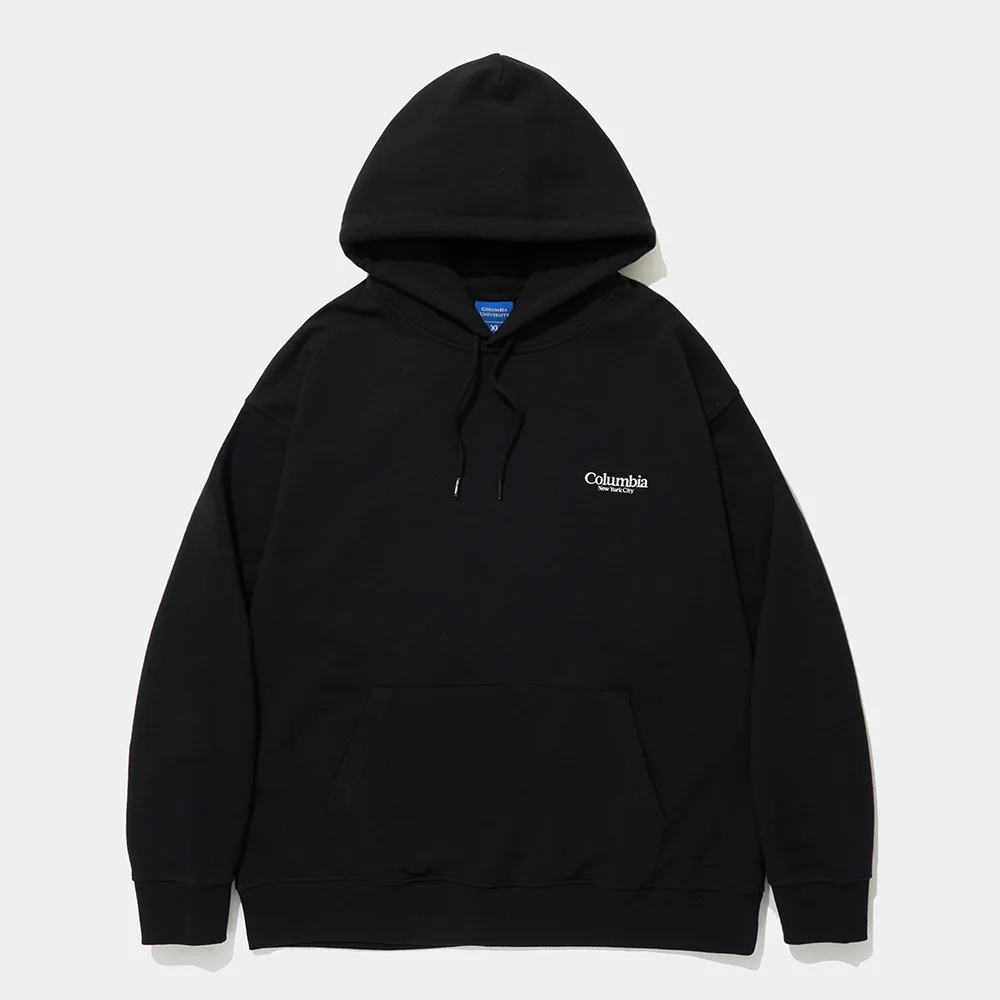 NYC EMB TERRY HOODIE_BLACK