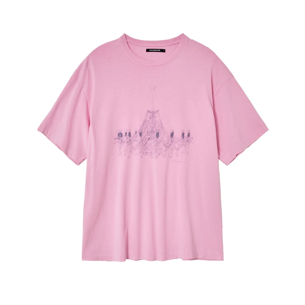 Chandelier Tee Bleached Pink