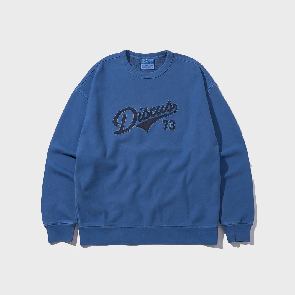 Pigment 常規 剪裁 衛衣 襯衫 霧調 藍色