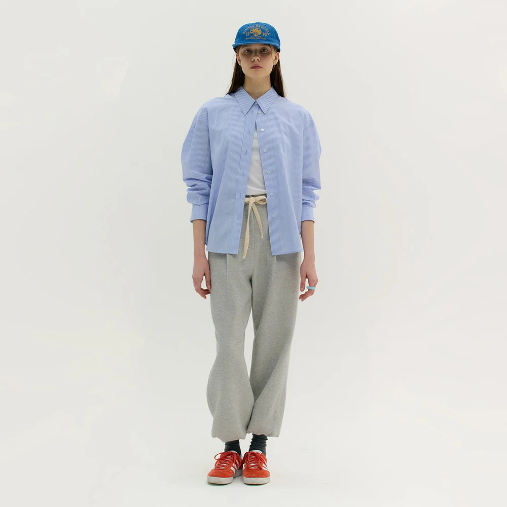 CASUAL STRING JOGGER PANTS (ash gray)