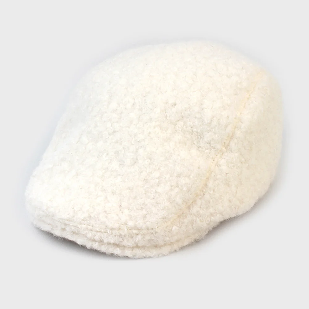 Fleece Ivory Huntingcap 獵人帽