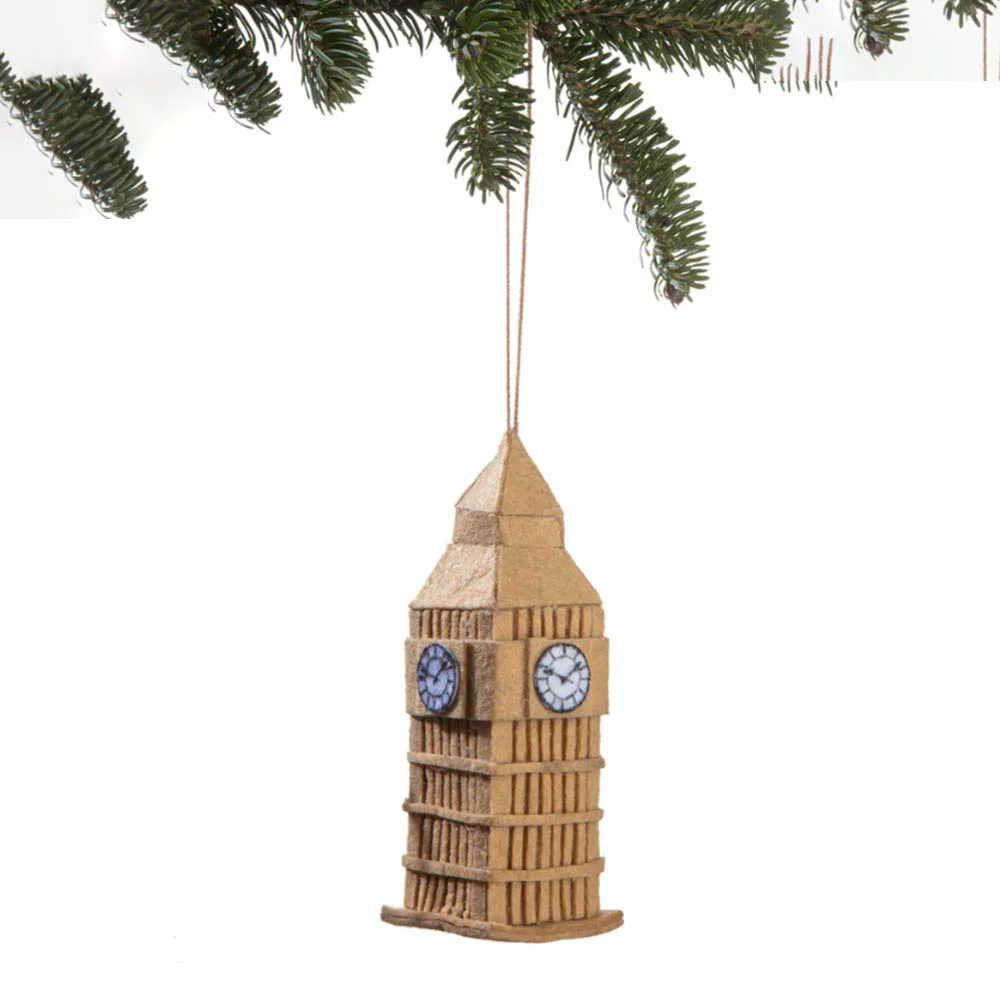 大笨鐘 聖誕節 Tree Ornament 鑰匙扣