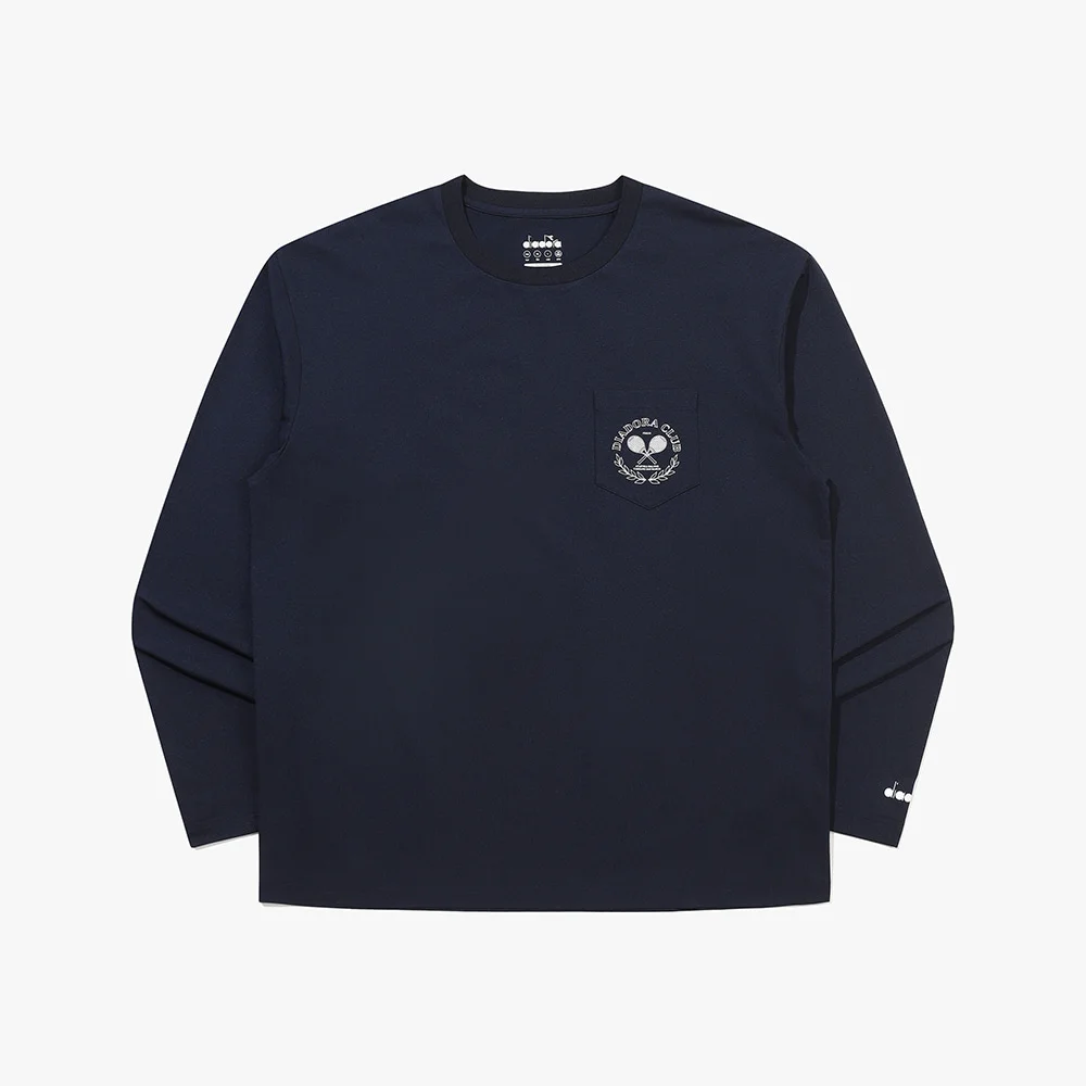 Airtex Racquet 長袖 T恤 NAVY