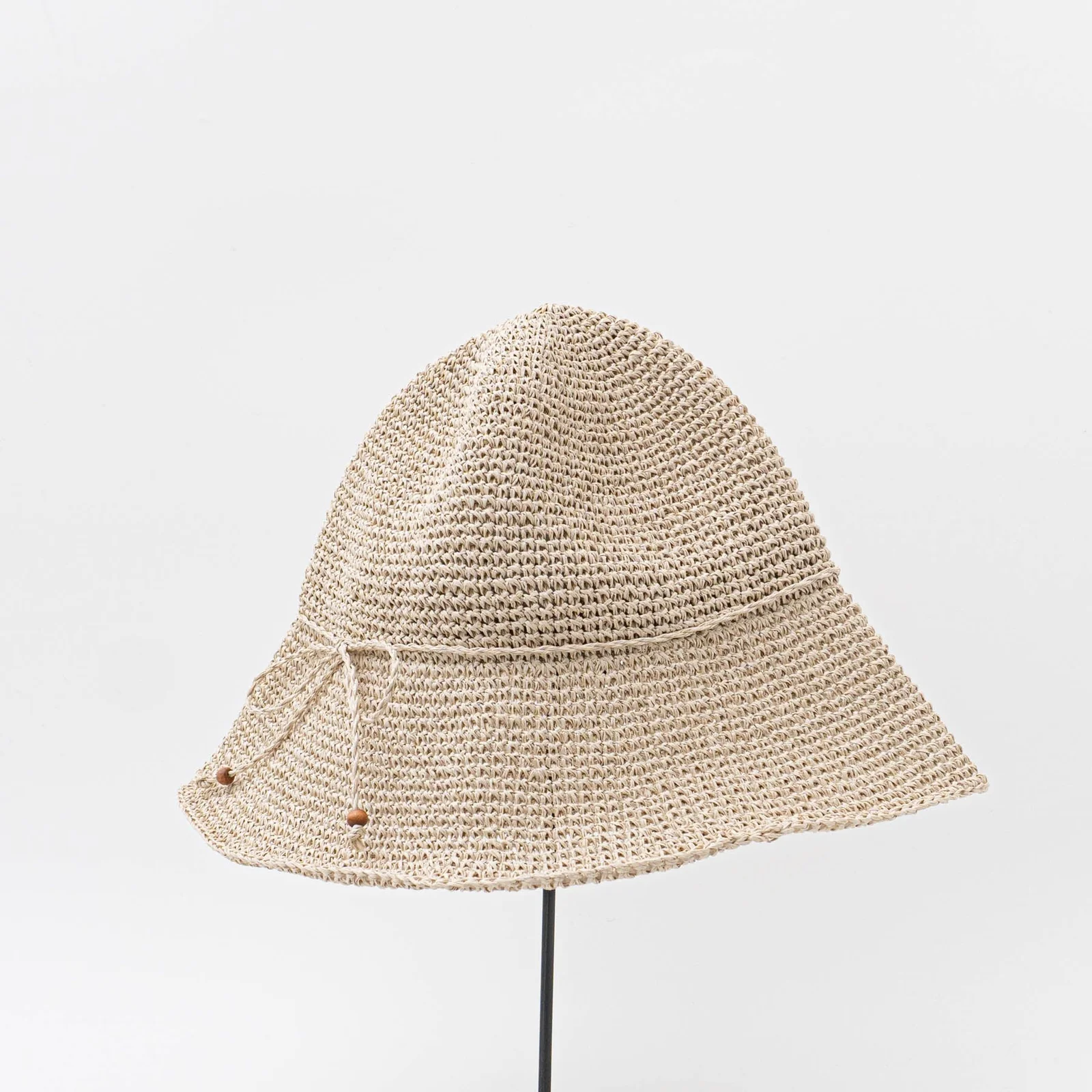 Sasawashi 漁夫帽 Hand-Knitted Hat_Beige