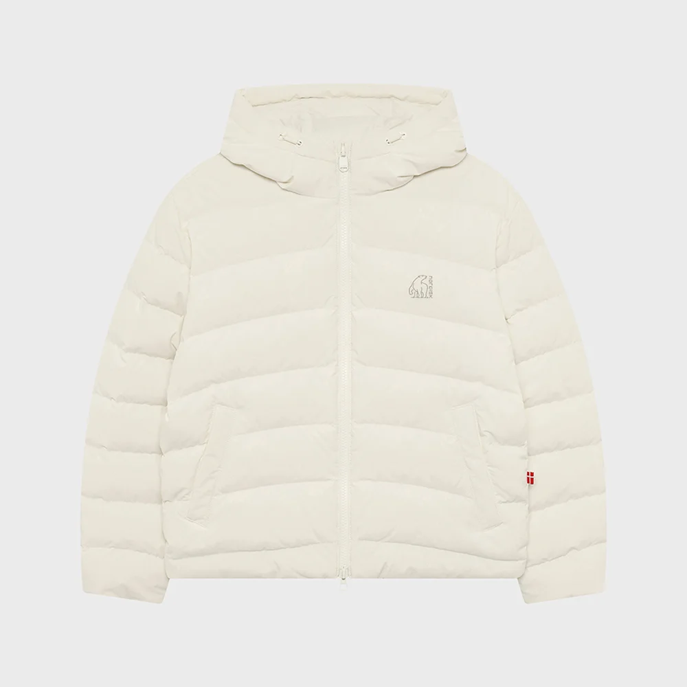 Bayre 連帽衫 輕量 水晶 Down 外套 - W_Off White_OWW26505W3
