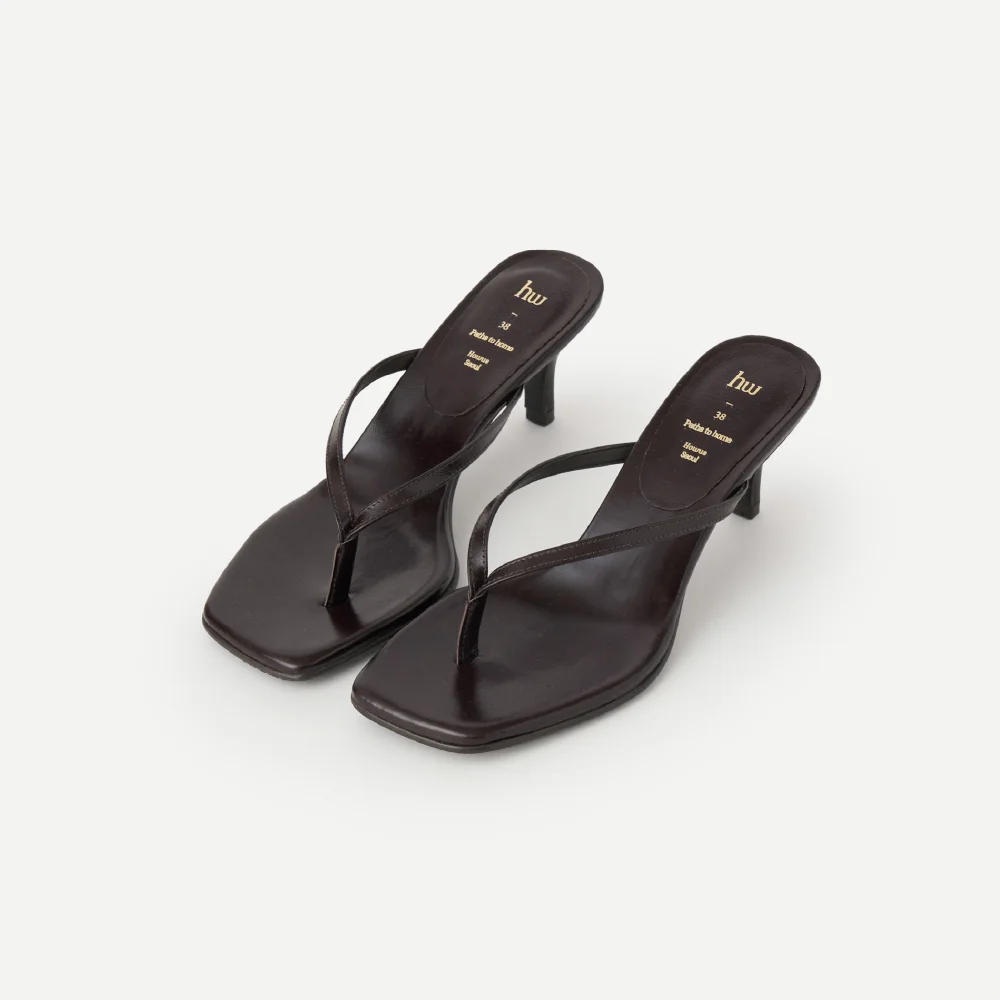 ELOA FLIP-FLOPS HEEL (BLOOD)