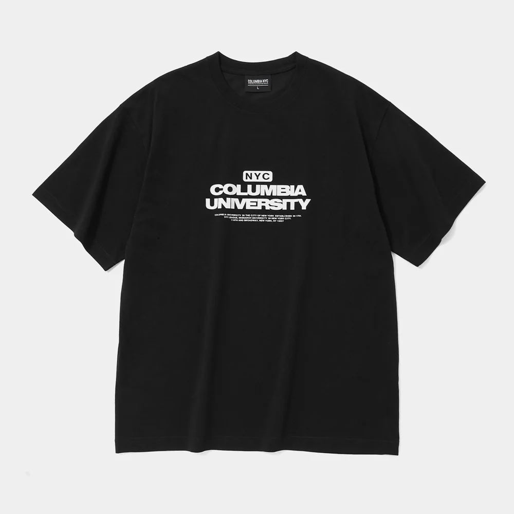 B/S NYC 1754 S/S T-SHIRTS 黑色