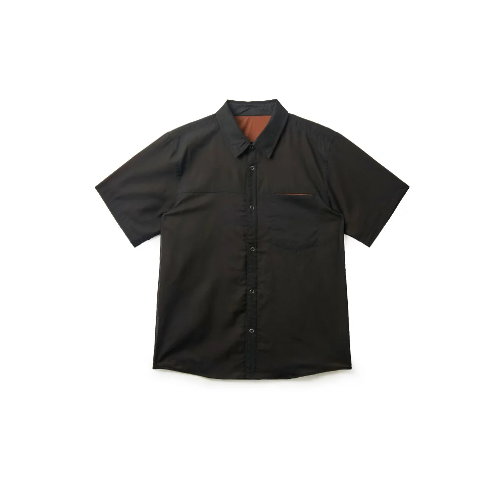 Reversible Two Face Shirt Black/Orange